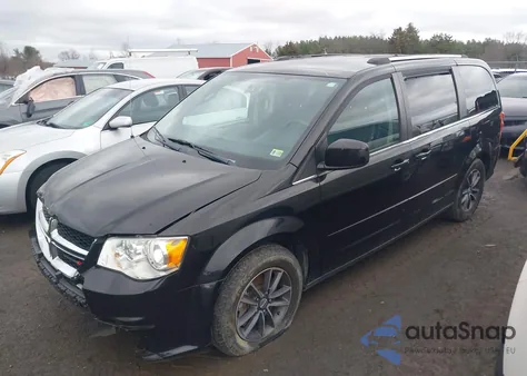2016 Dodge Grand Caravan Sxt из США, поврежденный, VIN 2C4RDGCG8GR369315